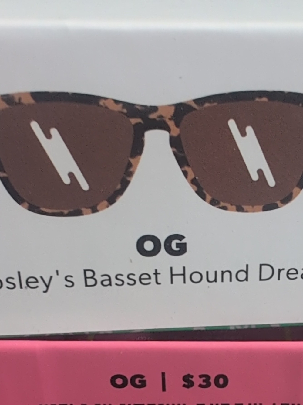 OG bosley's basset hound dreams Tortoiseshell Sunglasses - Brown Lenses